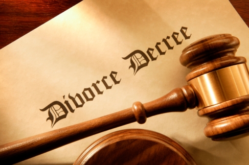 Divorce gavel